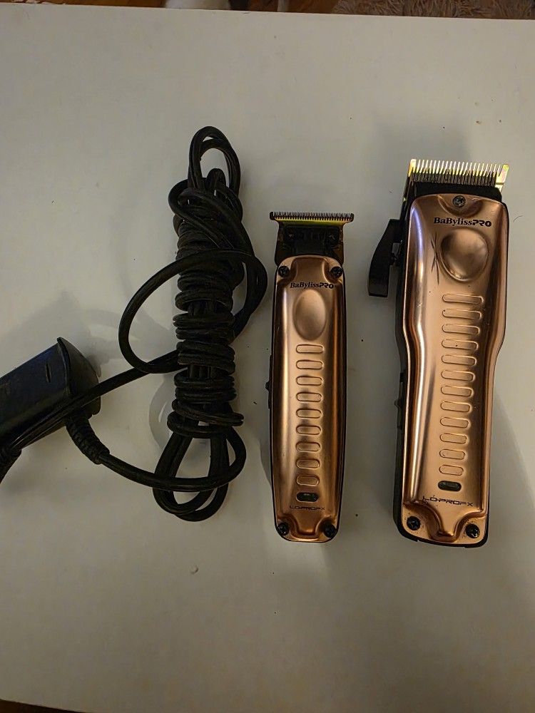 Set Of Two BaByliss Clippers