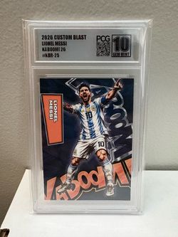 Lionel Messi custom blast slab
