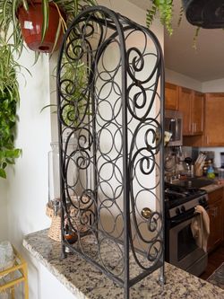 Vintage wine rack