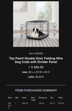 Used Kennel 2ftx3ft