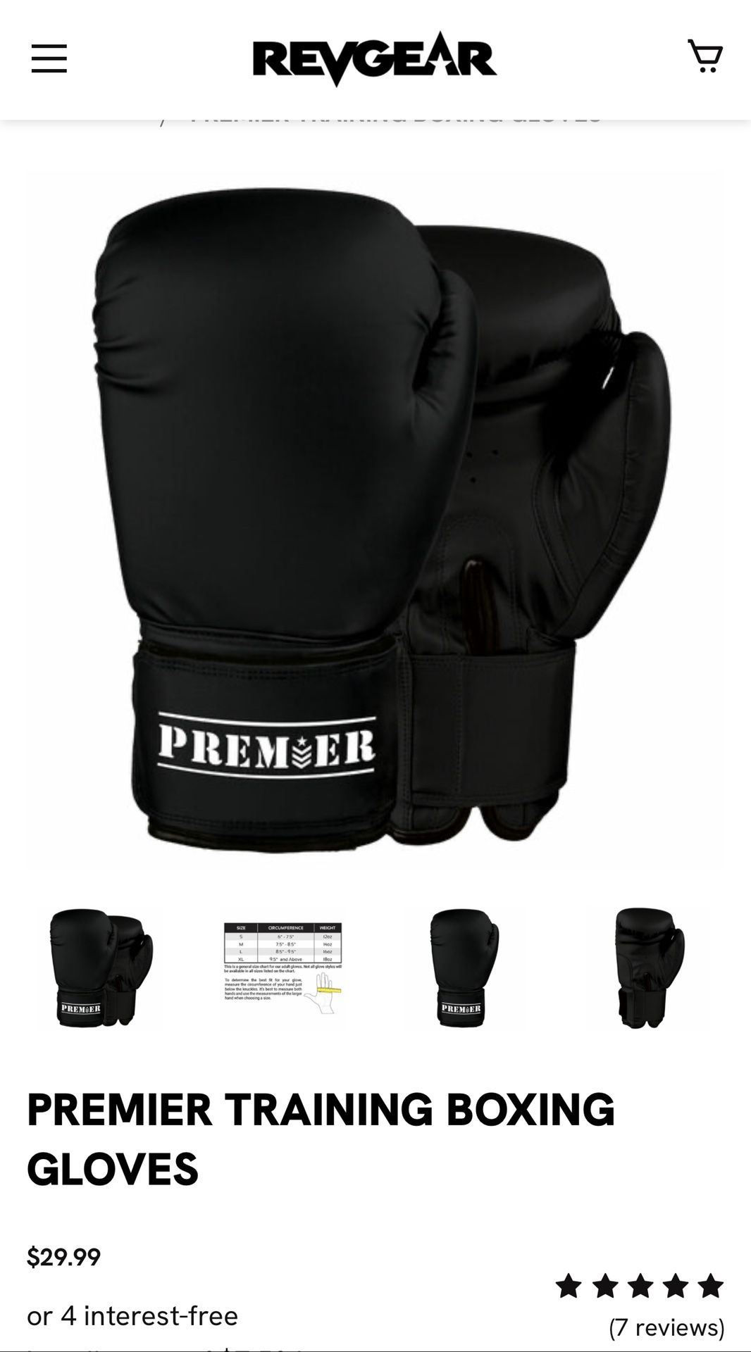 Boxing Gloves Premier