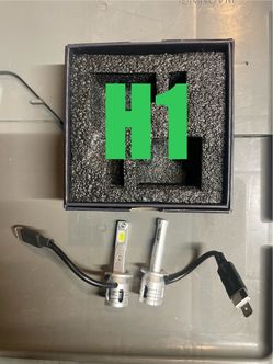 H1 led headlight bulbs 6500k