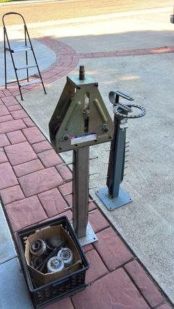 Tube roller and metal bender, includes dies for both