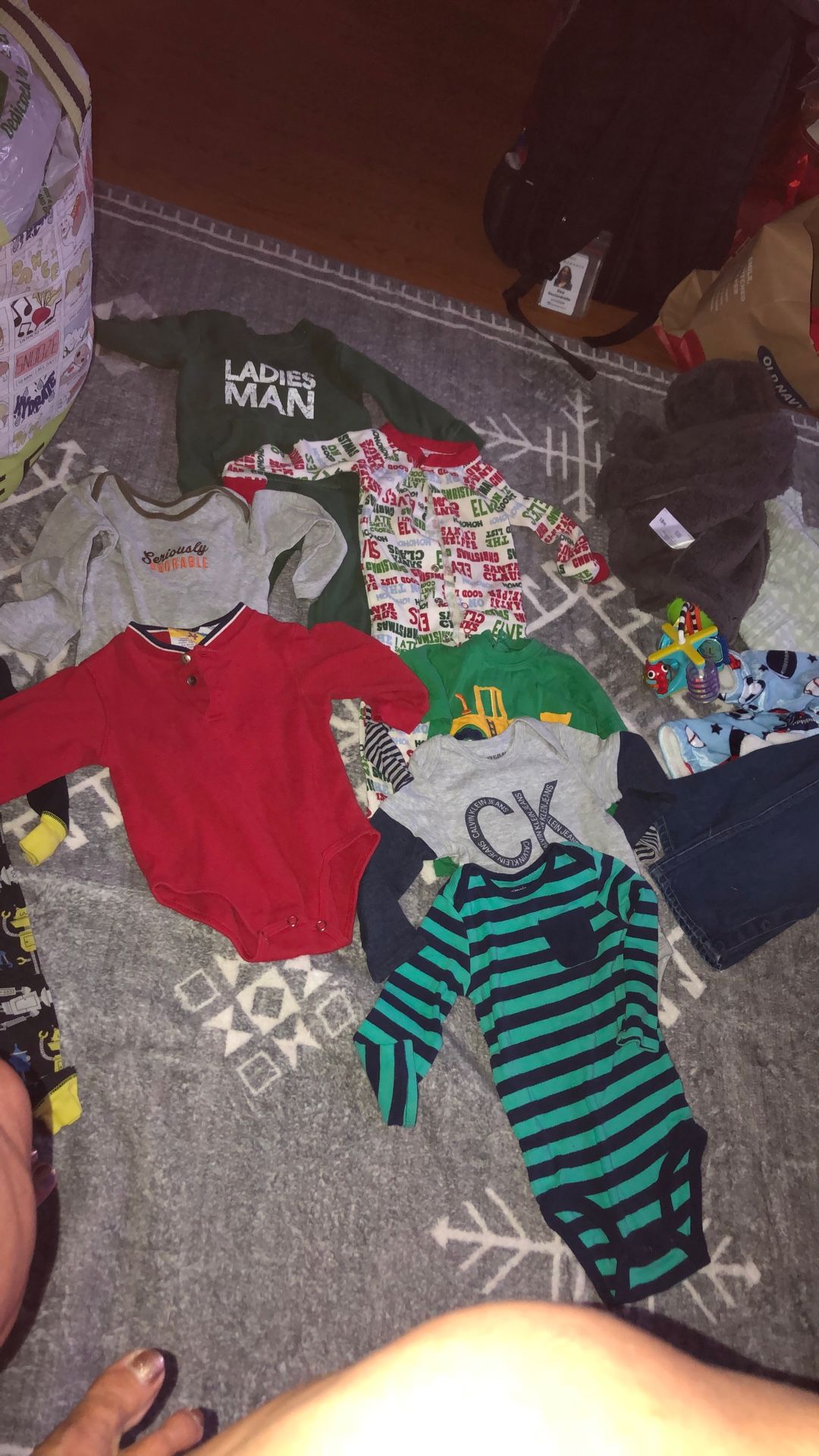 Baby boy, clothes, bag of eight items