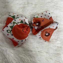 Brand New Halloween Girls Pumpkin Bows