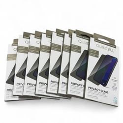 Privacy Glass Screen Protector for iPhone SE (2025) / iPhone 13 & 14 SET OF 8