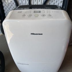 Hisense Dehumidifier Like New