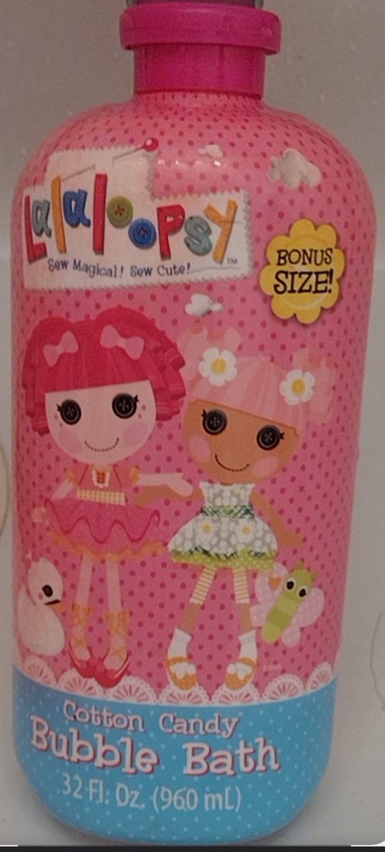 Lalaloopsy Cotton Candy Bubble Bath 32oz Bottle