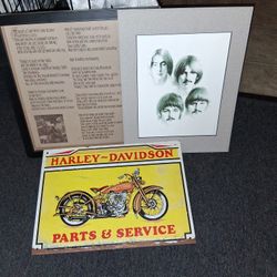 Led Zeppelin Beatles Harley Davidson