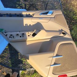 Rear Driver Side Interior Panal