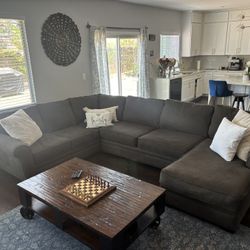 dark gray color Sectional Couch