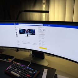 Samsung G9 4K OLED 240Hz Odyssey smart monitor 49”