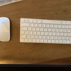 Apple Magic Keyboard And Mouse (Wireless)