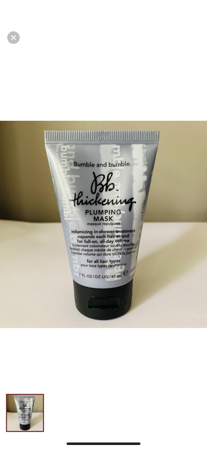 Bumble and Bumble Thickening Plumping Mask