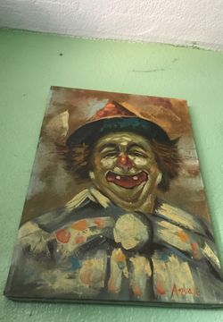 Clown painting(haunted)