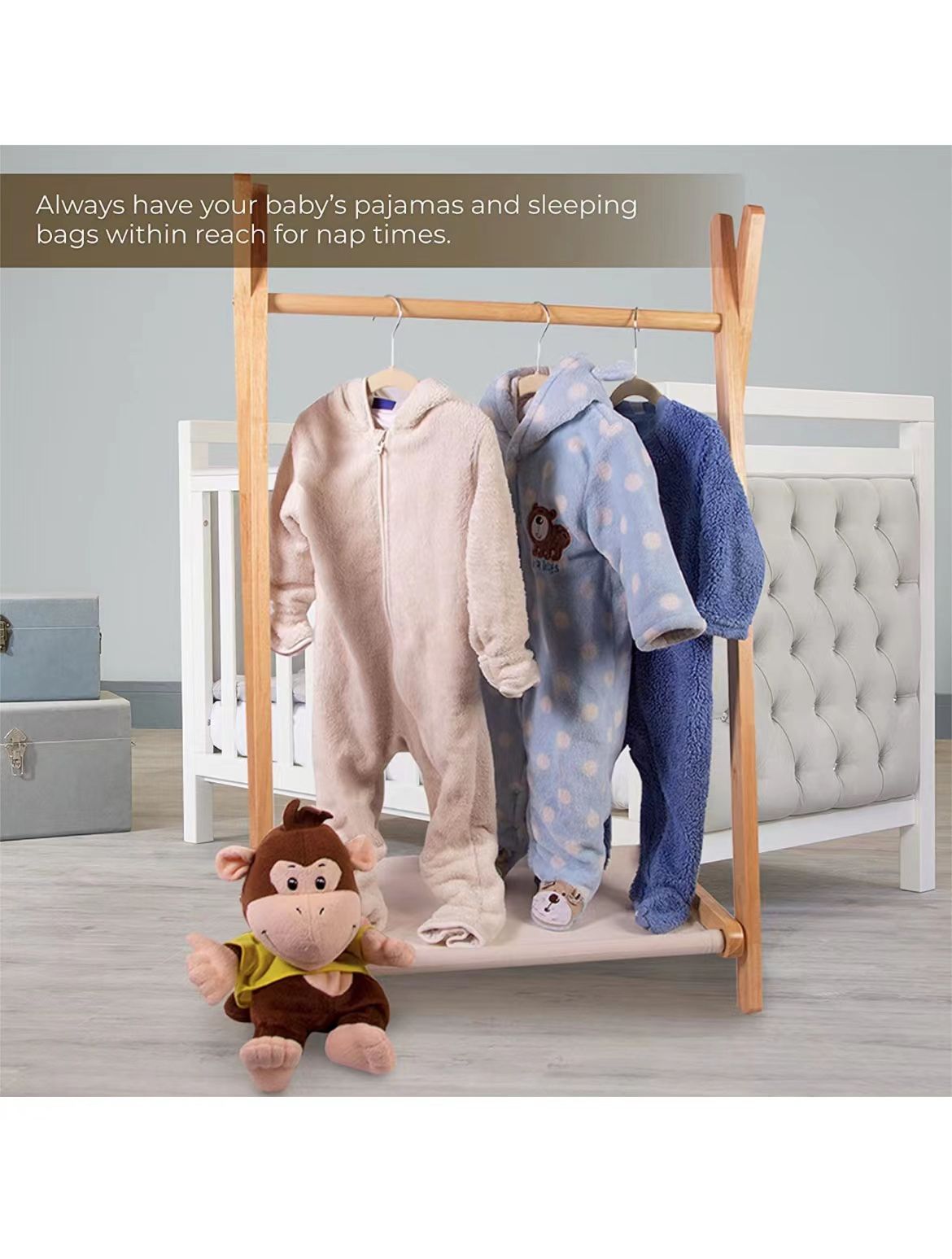 EHF Dress Up Storage, Kids Clothing Rack, Dress Up Clothes Storage, Kids Clothes Rack, Baby