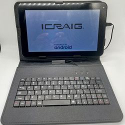 iCraig 9” TouchScreen Tablet w/ Keyboard