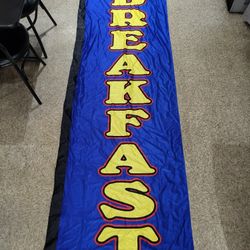 Breakfast Banner Flag