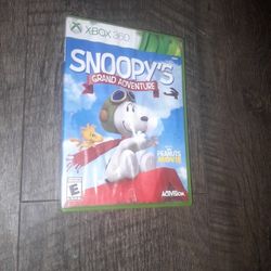 Xbox 360 Snoopys Grand Adventure Game