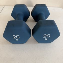 20 lb Dumbebell Set