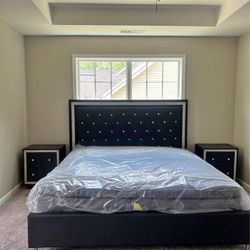 😍 Brand New Diamond Tufted King | Queen | Full | Twin Size Bed - Opt Mattress • Pay After Delivery 🚚 