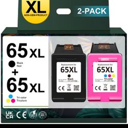 65XL Black Color Remanufactured Ink Cartridge FOR HP Deskjet 2(contact info removed) 3(contact info removed)