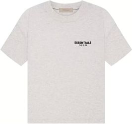 Essentials Fear of God Light Oatmeal T-Shirt