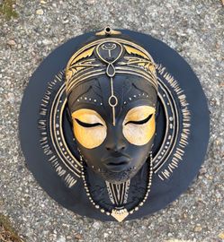 Custom Made, Hand Painted, African inspired
