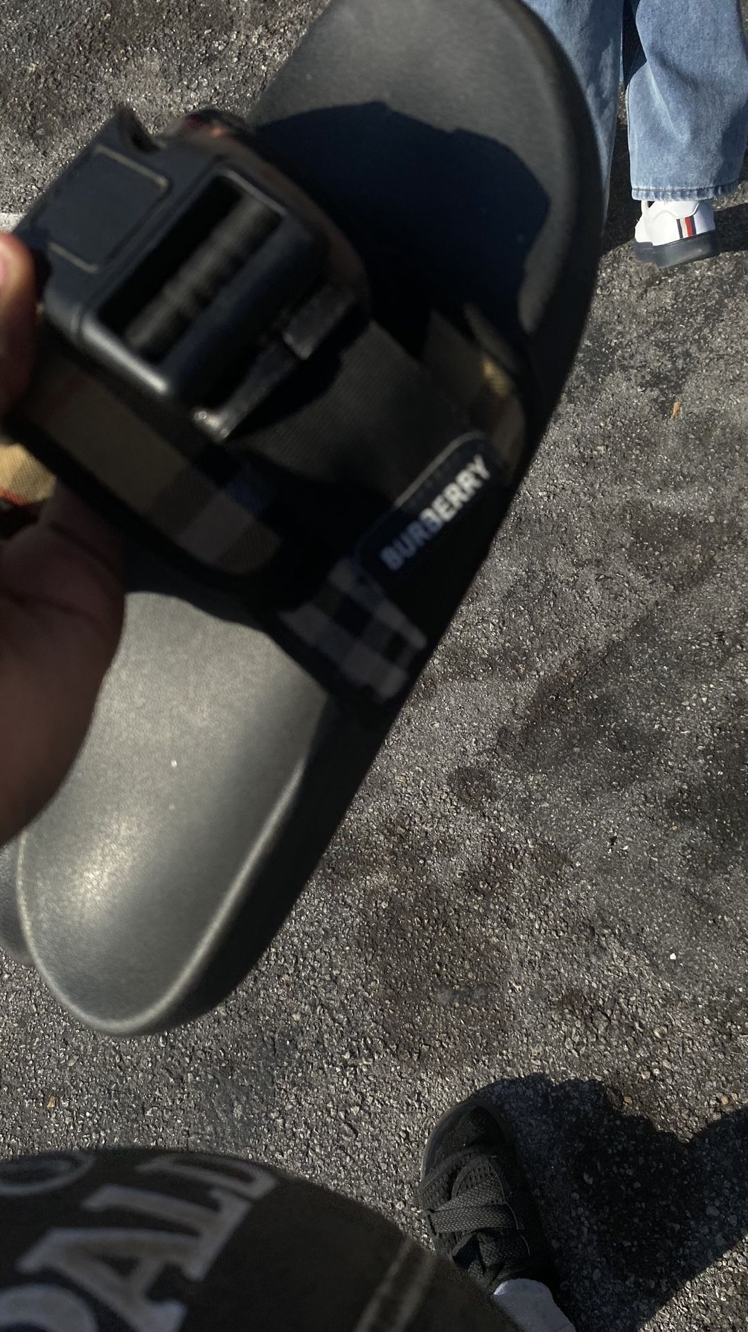 Burberry slides size 11