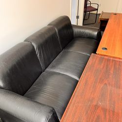 Leather Couch 