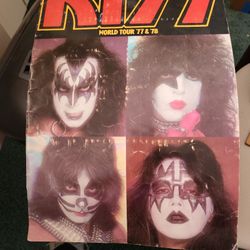 KISS WORLD TOUR PROGRAM