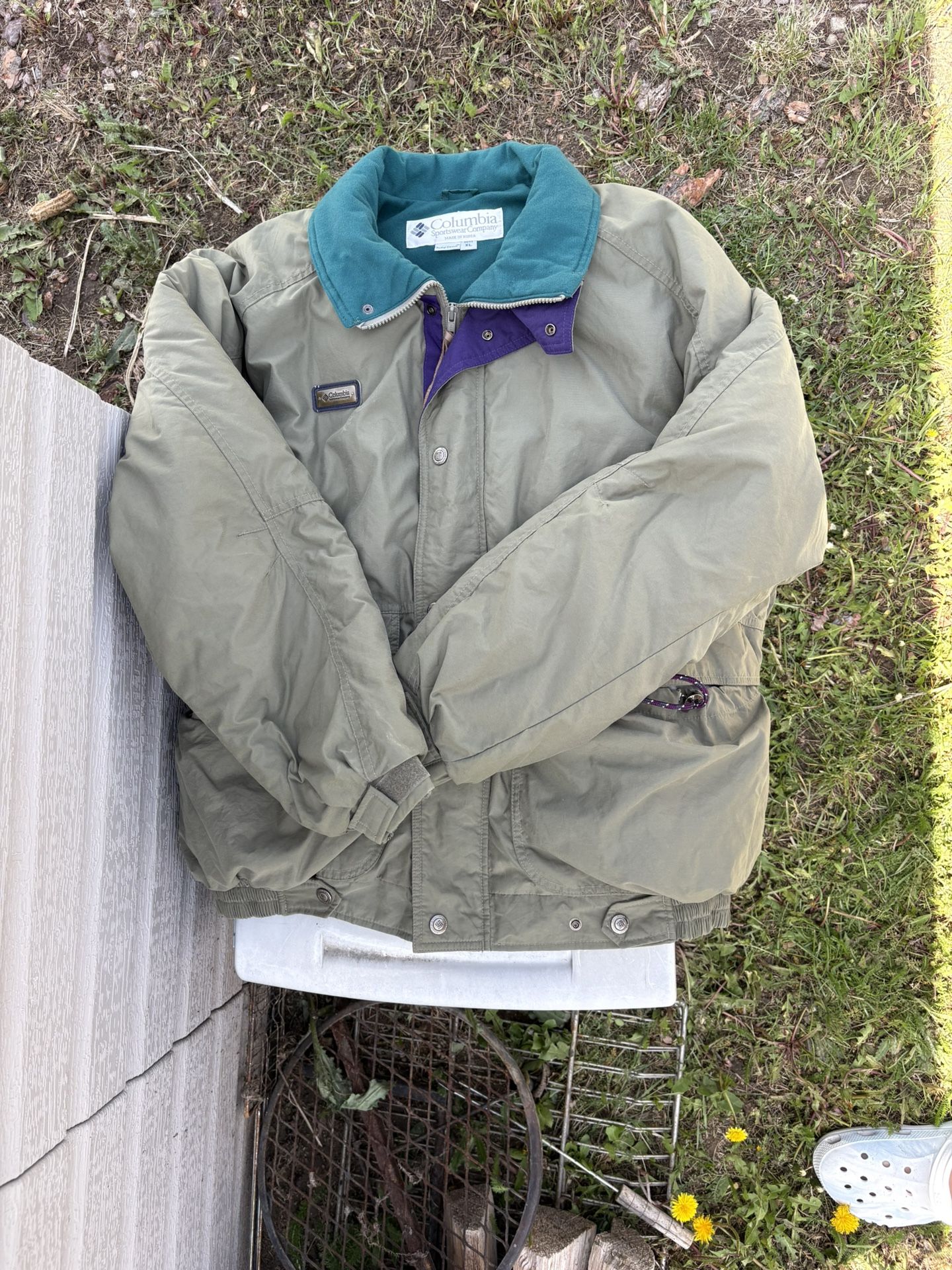Vintage 1990 Columbia Radial Sleeve Jacket