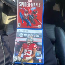 Madden 25 And Spider Man 2 $20 For Both 