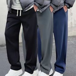 Men’s Loose Fit Fleece Pants 