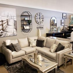 Sectional In Stock For Immediate Delivery 