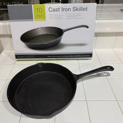 10” Cast Iron Skillet