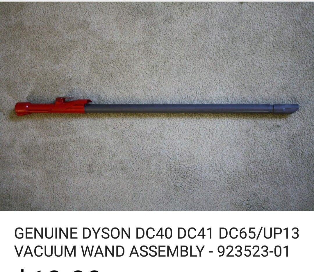 Dyson vacuum wand assembly