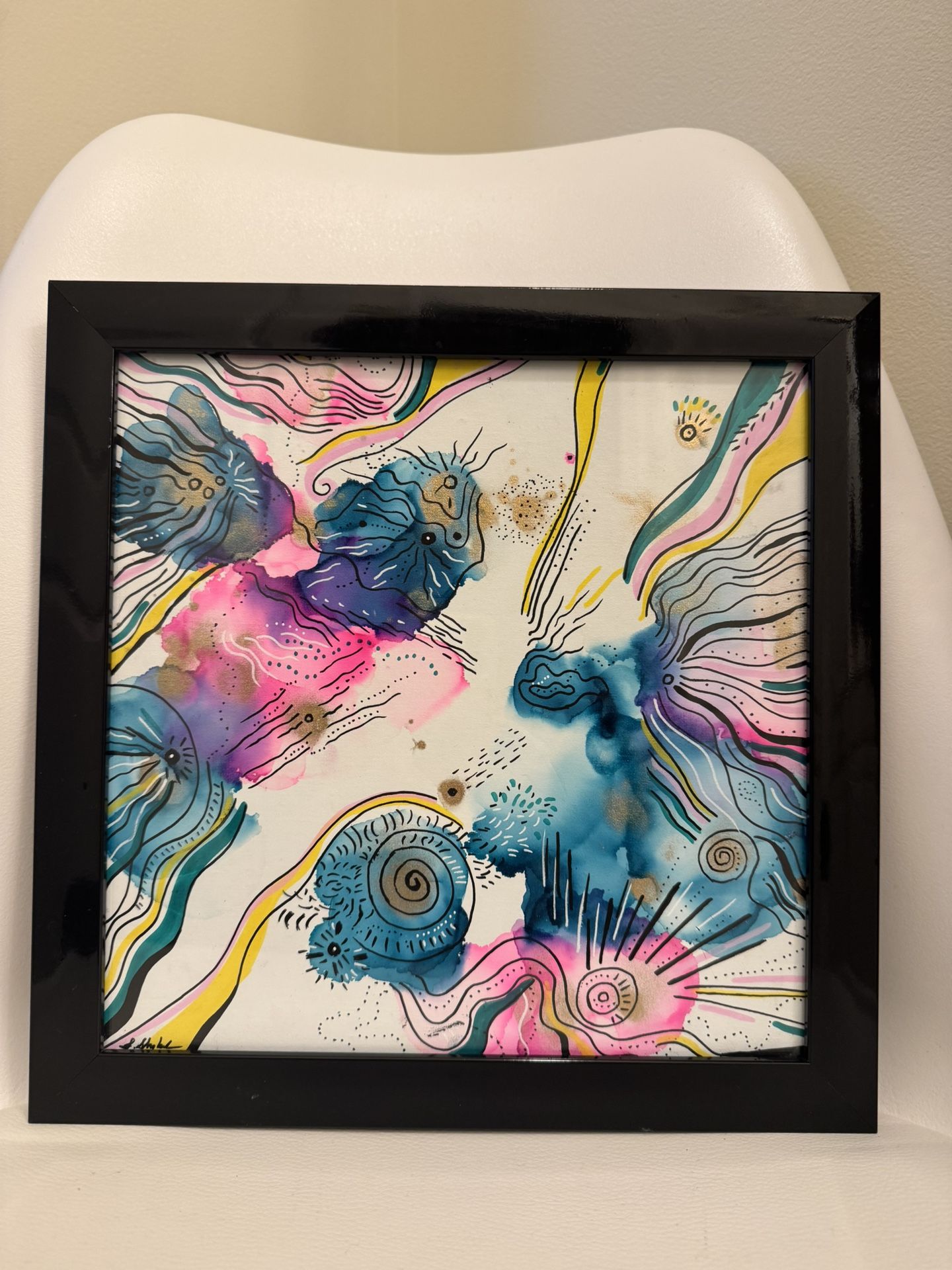 Radiance Between the Lines- Original Art