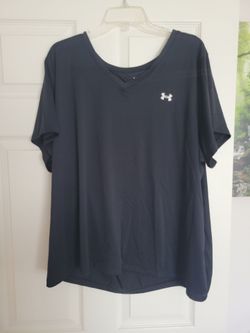 Under Armour Black T-Shirt Loose Heatgear Men's Shirt Size 3X