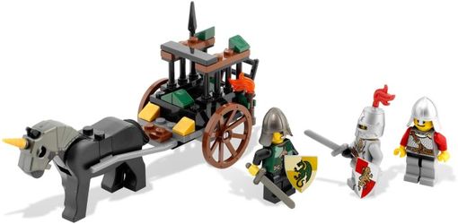 LEGO 7949-1 Prison Carriage Rescue - Complete, Assembled