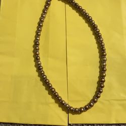 Handmade Fresh Water Pearl Necklace