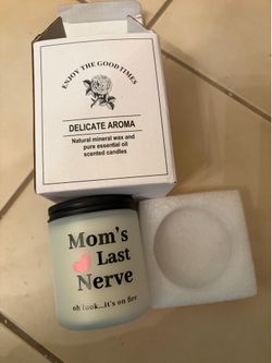 Funny candle for mom