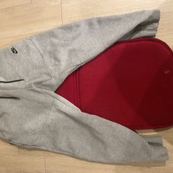 nike tech pants grey