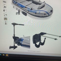 5person Inflatable Boat With Motor