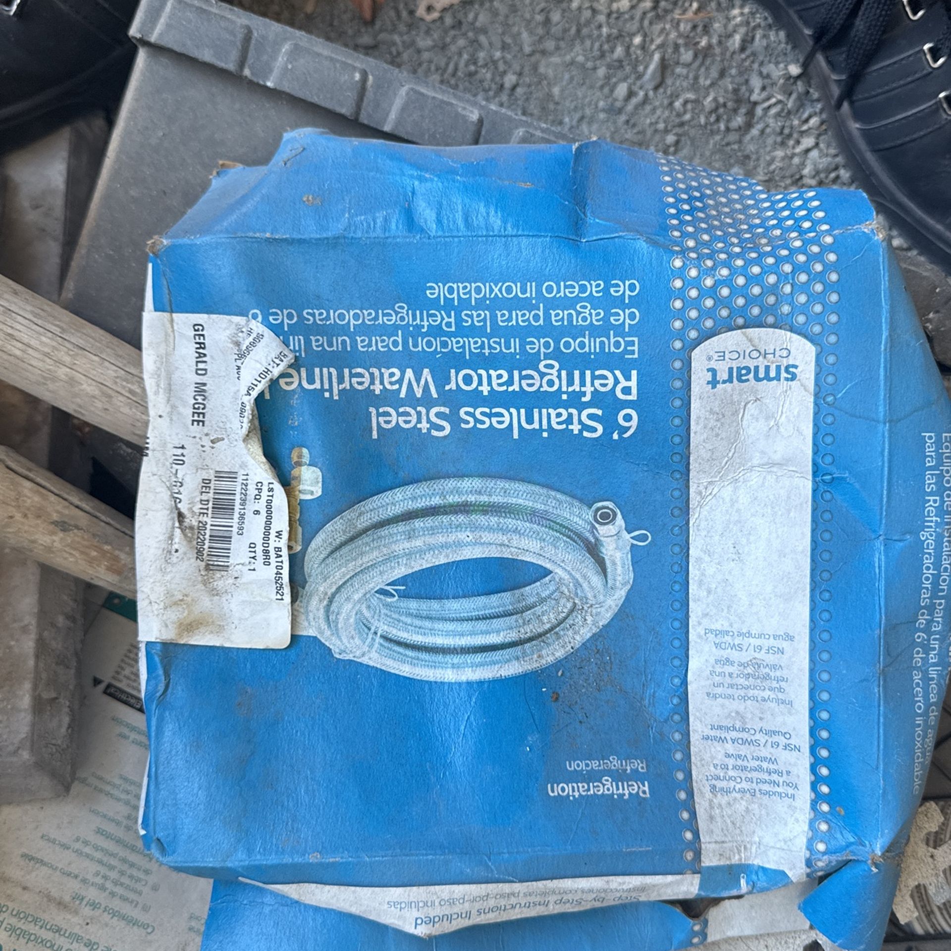 Refrigerator Waterline