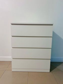 White IKEA STORKLINTA dresser. Great condition!