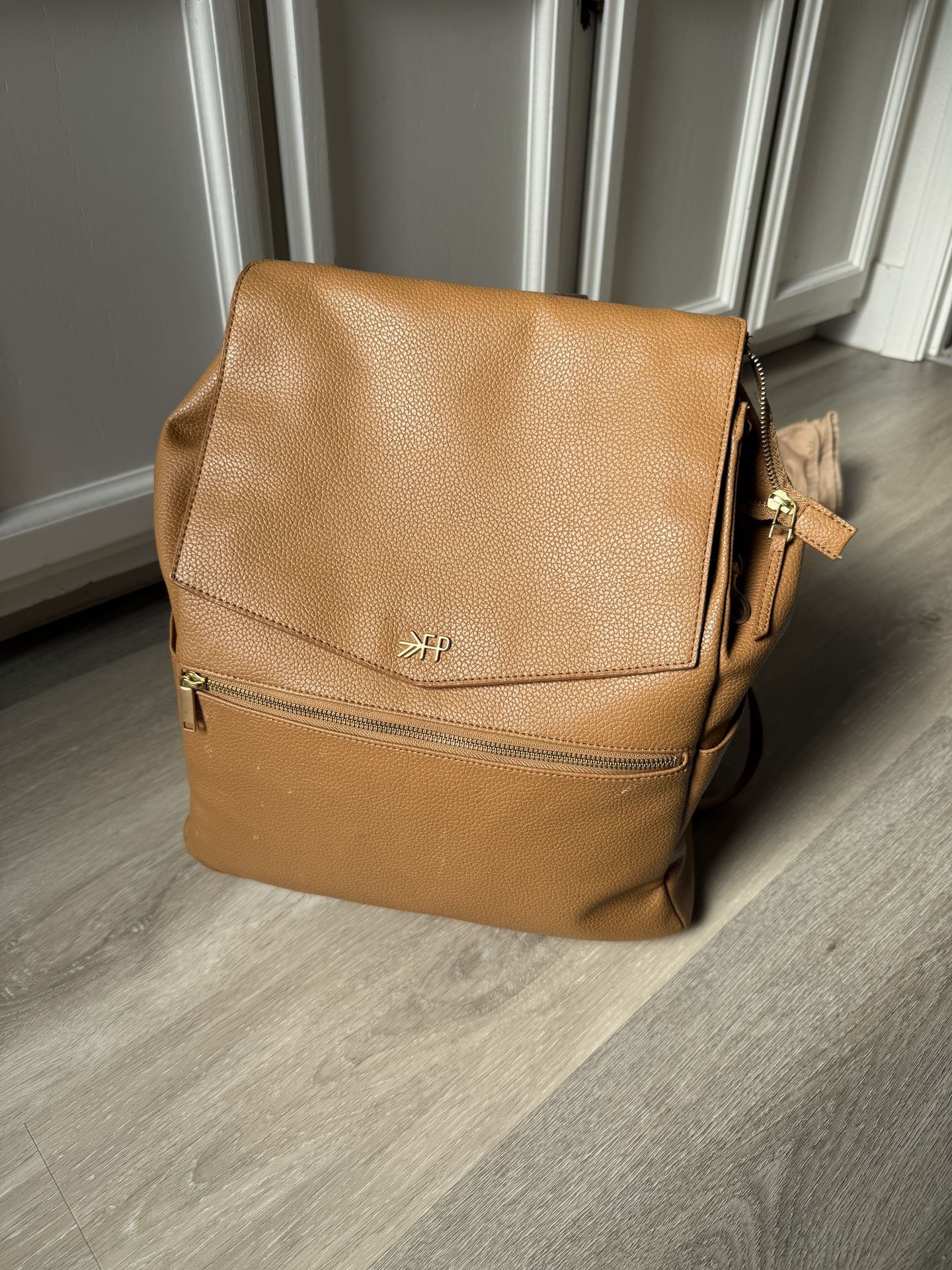 Freshly picked butterscotch classic diaper bag II