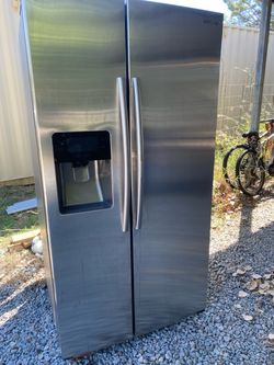 Used Samsung Side By Side RH25H5611SR