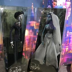 Tim Burton’s Corpse Bride Victor & Bride Doll McFarlane Toys -NEW