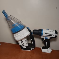 Hart 20v Vacuum And Drill 